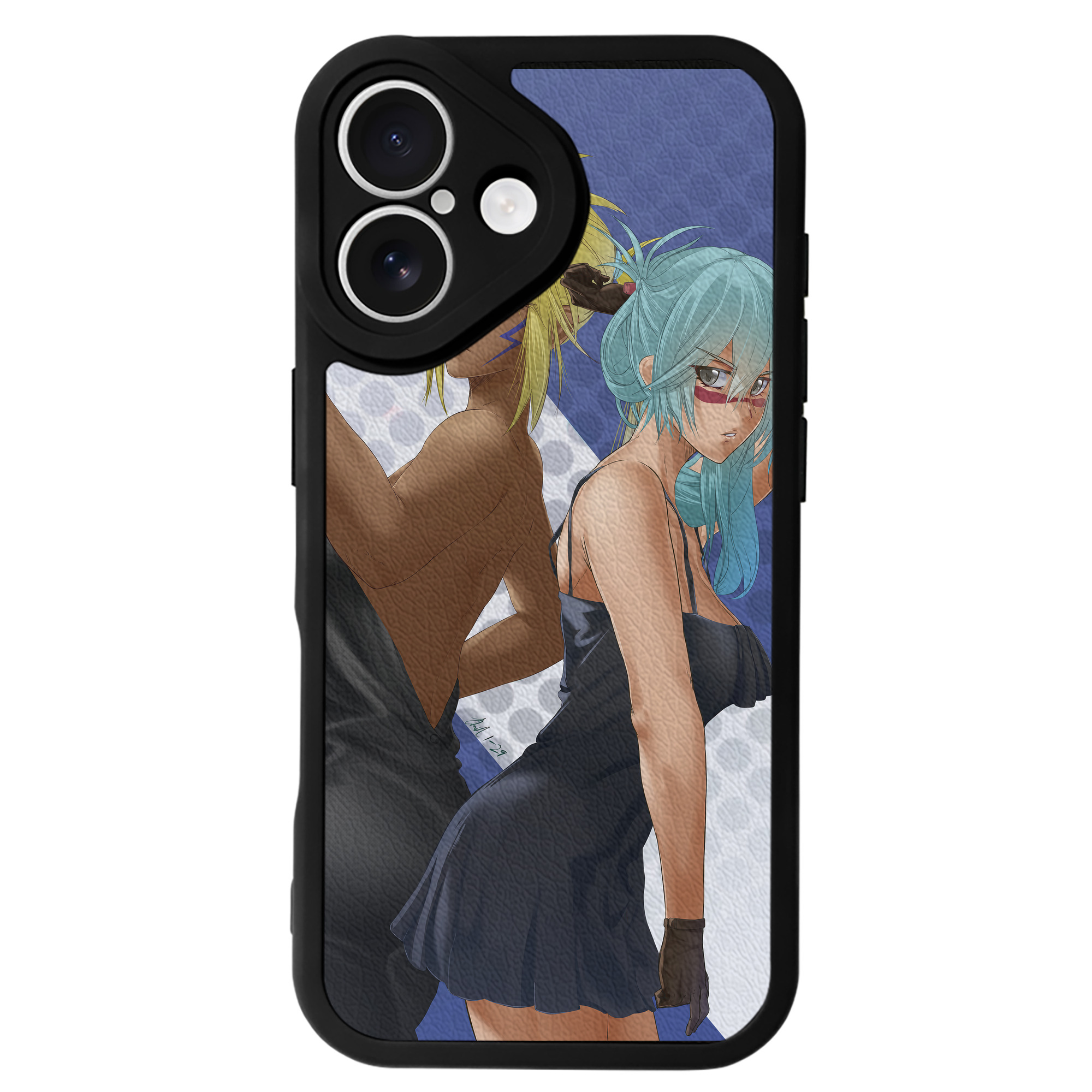 （画像用） ブリーチ BLEACH 【iPhone 16シリーズ対応】シリコンスマホケース（レザー調） 材質：シリコン